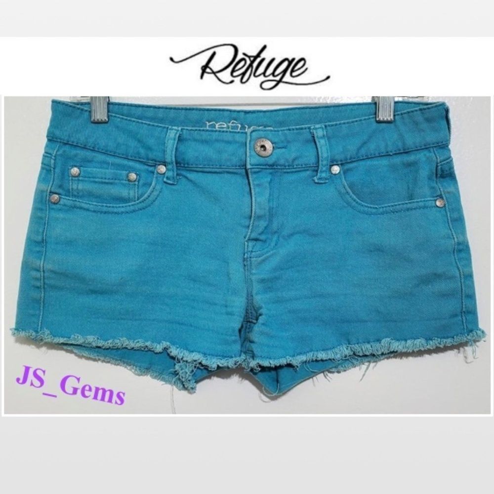 Refuge Jean Shorts Blue Size 8